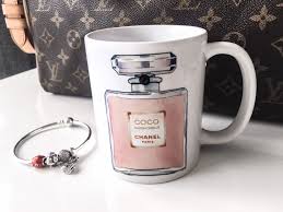 Coco Chanel Mug Perfume Printed Mug Coffee Mug Hot Chocolate Mug Tea Mug Cold Drinks Mug Coffee Cup Mugs Tumbler Coffee Cups Chanel Gift Sets