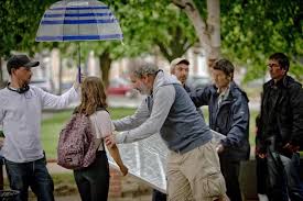 Quand le tournage d'« Effacer l'historique » s'invite devant le lycée  Gambetta, à Arras