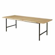 Esstisch Fur 8 Personen Aus Massiveiche Und Schwarzem Metall Magnus Table A Manger 10 Places Table A Manger 8 Personnes Table A Manger