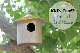 / arts & crafts for kids / craft kits / bird house craft kits. Kid S Craft Painted Bird Houses