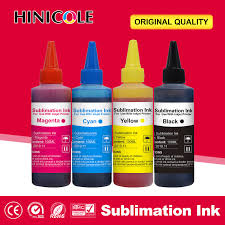 Hinicole Sublimation Ink Heat Transfer Ink Comaptible For Epson Wf 7610 Wf 7620 Wf 7710 Wf 7720 Wf 7210 Inkjet Printer 4 Color Ink Refill Kits Aliexpress