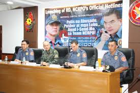 Organization about us → history → mission, vision, core values → ncrpo seal. Ncrpo Launches Hotline For Reports On Erring Cops Crimes