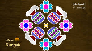 This kind of pongal kolam designs with dots is used to make the spiral design surrounding the kolam. Pongal Pot Kolam With 14x2 Dots Bhogi Kundalu Sankranthi Muggulu Pongal Kolam Youtube