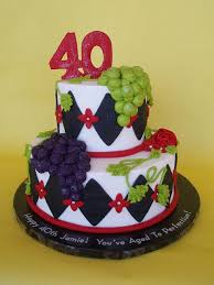 Maybe you would like to learn more about one of these? Wine Themed 40th Birthday Cake Cake Decorating Courses 40th Birthday Cake Ideas Birthday Cake Decorating