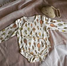 Atelier Choux Baby Onesie Rive Gauche Hot Air Balloons Little French Heart Store Heirloom Toys Poetic Decor Baby Gifts