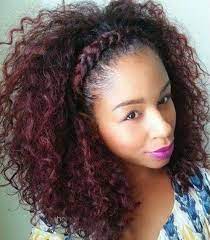Headband Braids For African American Black Women Curly Hair Styles Naturally Curly Hair Styles Natural Hair Styles