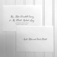 Followed by her husband's first. Addressing Your Invitations By Invitation
