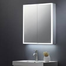 Triple door bathroom mirror cabinet cupboard stainless steel wall mounted 900mm 7.5 7.0 Beth 700 X 600 Led Cabinet Double Sided Mirror Shaver Socket Charge Point 3104 Ebay