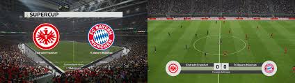 Dfb super cup news bayern munich beat borussia dortmund to claim german super cup bayern munich defeated borussia dortmund to win the german super cup and add a fifth piece of silverware in 2020. Pes 2019 Dfl Supercup Scoreboard Replay Logo By 1002mb Pes Patch