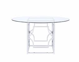 Fun custom cursors for chrome™. Modern Chrome Dining Table Base 190701 Table Tops And Bases Price Busters Furniture