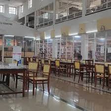 Interior view of central medical library at GMC Thiruvananthapuram