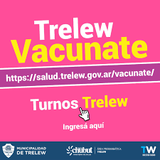 Se realiza en forma gratuita, equitativa y voluntaria. Trelew Covid19 Turnos Ministerio De Salud Chubut Facebook