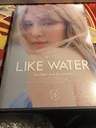 Red Velvet WENDY Solo 1st Mini Album "Like Water" Photobook ver NEW SEALED  k-pop