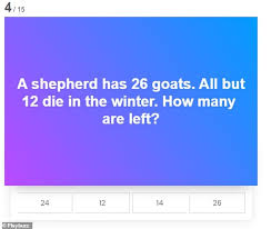 What musical term is indicates a chord where the notes are played one after another rather than all together? Is This The Hardest Quiz Ever Multiple Choice Challenge Asks 15 Tricky Questions Daily Mail Online