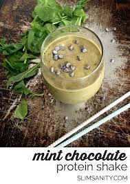 Mint Chocolate Protein Shake Recipe Chocolate Protein Shakes Protein Shake Recipes Chocolate Chocolate Protein