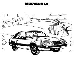 Maybe you would like to learn more about one of these? Car Mustang Lx Coloring Pages Best Place To Color