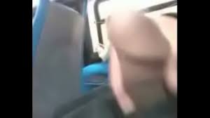 Masterbating on a bus
