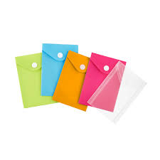 Business cards bear all the important information about your business. Business Card Snap Pouch The Container Store