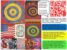 Blog Archive Yr 8 Jasper Johns Collage Independent Study Pop Art Art Teaching Resources Art Integration Lessons