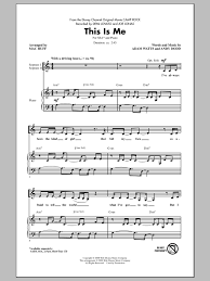 Thanks for all the request and. This Is Me From Camp Rock Arr Mac Huff Sheet Music Demi Lovato Joe Jonas Ssa Choir