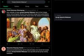 Jadwal misa streaming minggu palma surabaya : Terjadi Ledakan Bom Bunuh Diri Gereja Katedral Makassar Trending Di Twitter Halaman All Kompas Com