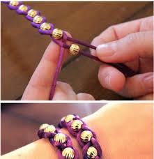 Diy Braid Bracelet Thinking I Should Make And Sell These For Next Years Fundraising Diy Tresses Bijoux Creation Bijoux