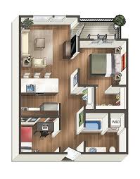 Tiny House Grundriss In 2020 One Bedroom House Plans Condo Floor Plans Sims House Plans