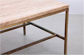 Irwin collection travertine top coffee table with drawers. Rare Travertine Coffee Table By Paul Mccobb For Calvin
