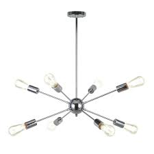 Light up your home with beautiful lighting options from menards®! Vinluz 8 Light Sputnik Chandelier Chrome Ceiling Light Industrial Pendant Lights Modern Chandelier Lighting Kitchen Bathroom Dining Room Bed Room Hallway Buy Online In Sweden At Sweden Desertcart Com Productid 60368433