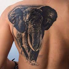 Beautifully Done Realistic Elephant Tattoo By Cris Saketattoocrew From Saketattoocrew Realistic Elephant Tattoo Elephant Tattoos Animal Tattoos
