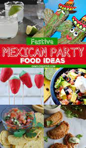 This post was originally compensated by collective bias, inc. Festive Mexican Party Food Ideas Oh My Creative