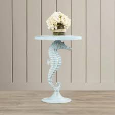 Tenesa Sea Horse Table Beach Cottage Decor Beach House Decor Beach House Interior