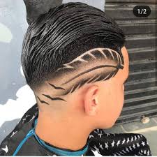 Fade haircut short hair kids. Boys Fade Haircut