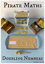 Pirate Maths Doubling Numbers A Simple Way To Teach And Reinforce How To Double A Number Ideal For Reception Y Pirate Maths Math Doubles Pirate Activities