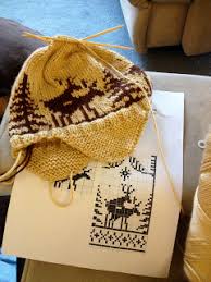 Lindsays Knitting Diaries Fornicating Deer Hat