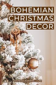 The last part of my boho inspired christmas décor is continued in the master bedroom. Boho Christmas Decor Inspiration Denise Joanne