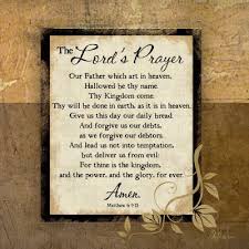 The Lord S Prayer Art Poster Print By Jennifer Pugh 31x31 Buy Online In Azerbaijan At Azerbaijan Desertcart Com Productid 50946784 There are several different versions of the our father prayer, though the most popular is the. desertcart