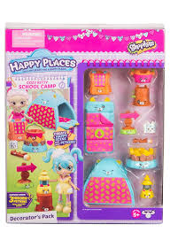 Amazon Com Happy Places Shopkins Cozy Kitty School Camp Decorator S Pack Toys Games Shopkins Toys Shopkins Happy Places Shopkins