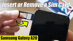 Original New For Samsung Galaxy A20 A30 A50 A205 A305 A505 Sim Sd Card Tray  Slot | Ebay