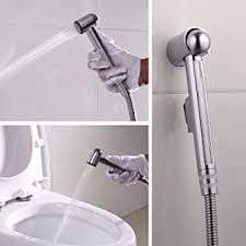 Handheld Bidet Toilette Sprayer Shattaf Tuch Waschen Windel Reinigung Bad Edelstahl Dusche Kopfschlauch Mit Halterung Halter 17 99 Bidets Dusche Halterung