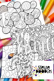 Get free printable coloring pages for kids. Essence 3 Free Printable Coloring Pages Stevie Doodles Free Printable Coloring Pages
