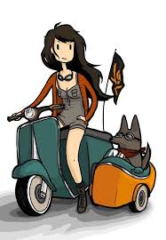 Vespa 3 Poster Disegni Illustrazioni