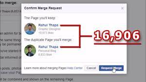 As mentioned above, you won't be able to restore or migrate all of your data and that. How To Merge Two Different Facebook Pages 2018 Youtube