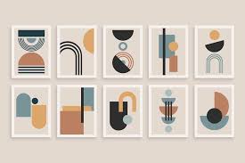 By anugraha design in graphics. Gaia Abstract Poster Creator Geometric Art Prints Geometric Shapes Art Abstract Poster