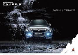 pajero ad 2014 mitsubishi pajero mitsubishi motors mitsubishi