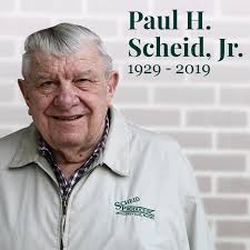 It is with heavy heart we say goodbye to Paul Scheid, who passed away today  at the age of 89. Paul took over daily operations of Scheid Produce from  his father, Paul