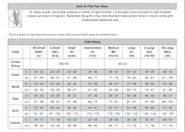 Sizing Chart Hbp Dance Extreme