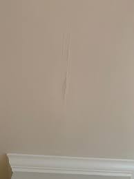 These hairline cracks are usually caused by lumber shrinkage and settling in the house frame. How To Diagnose Crack On Ceiling Home Improvement Stack Exchange