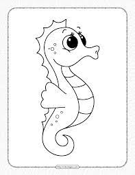 Maybe you would like to learn more about one of these? Printable Seahorse Coloring Pages For Kids
