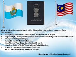 Nombor cukai pendapatan/ income tax number 3. What Are The Documents Required For Malaysia S Visa Indian S Passport From San Marino Visa Online Visa Malaysia